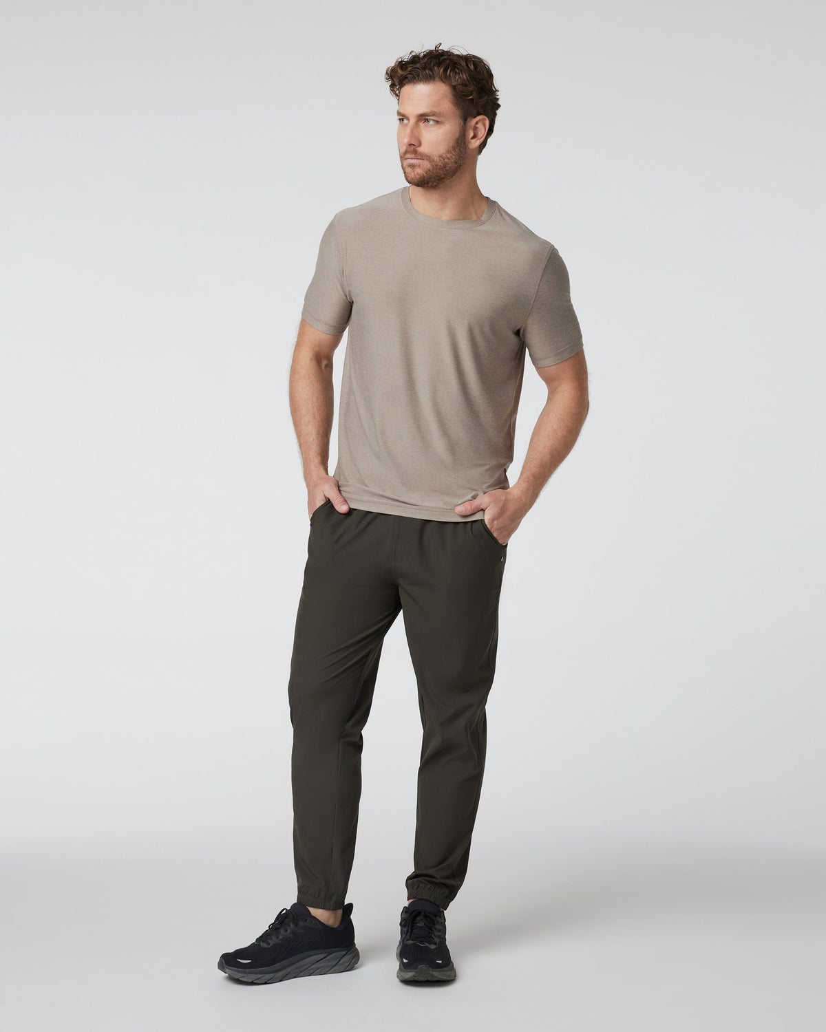 Strato Tech Tee | Mocha Heather