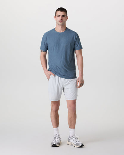 Strato Tech Tee | Pool Blue Heather