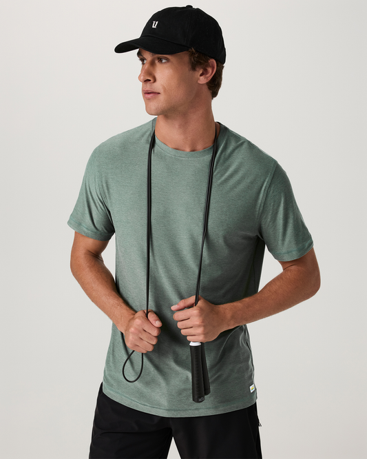 Strato Tech Tee | Sea Pine Heather