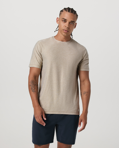Strato Tech Tee | Truffle Heather