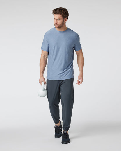 Strato Tech Tee | Chambray Heather