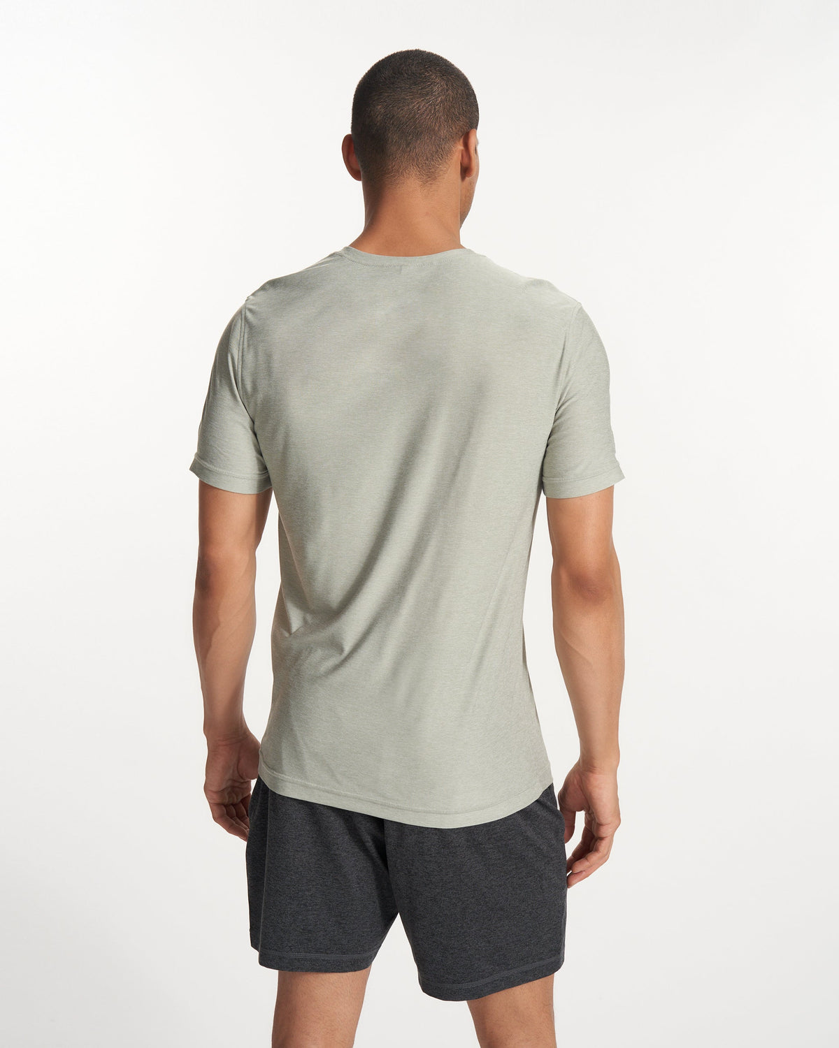 Strato Tech Tee | White Sage Heather