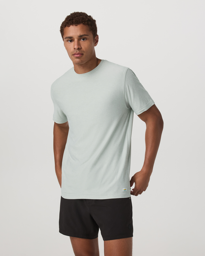 Strato Tech Tee | Storm Blue Heather