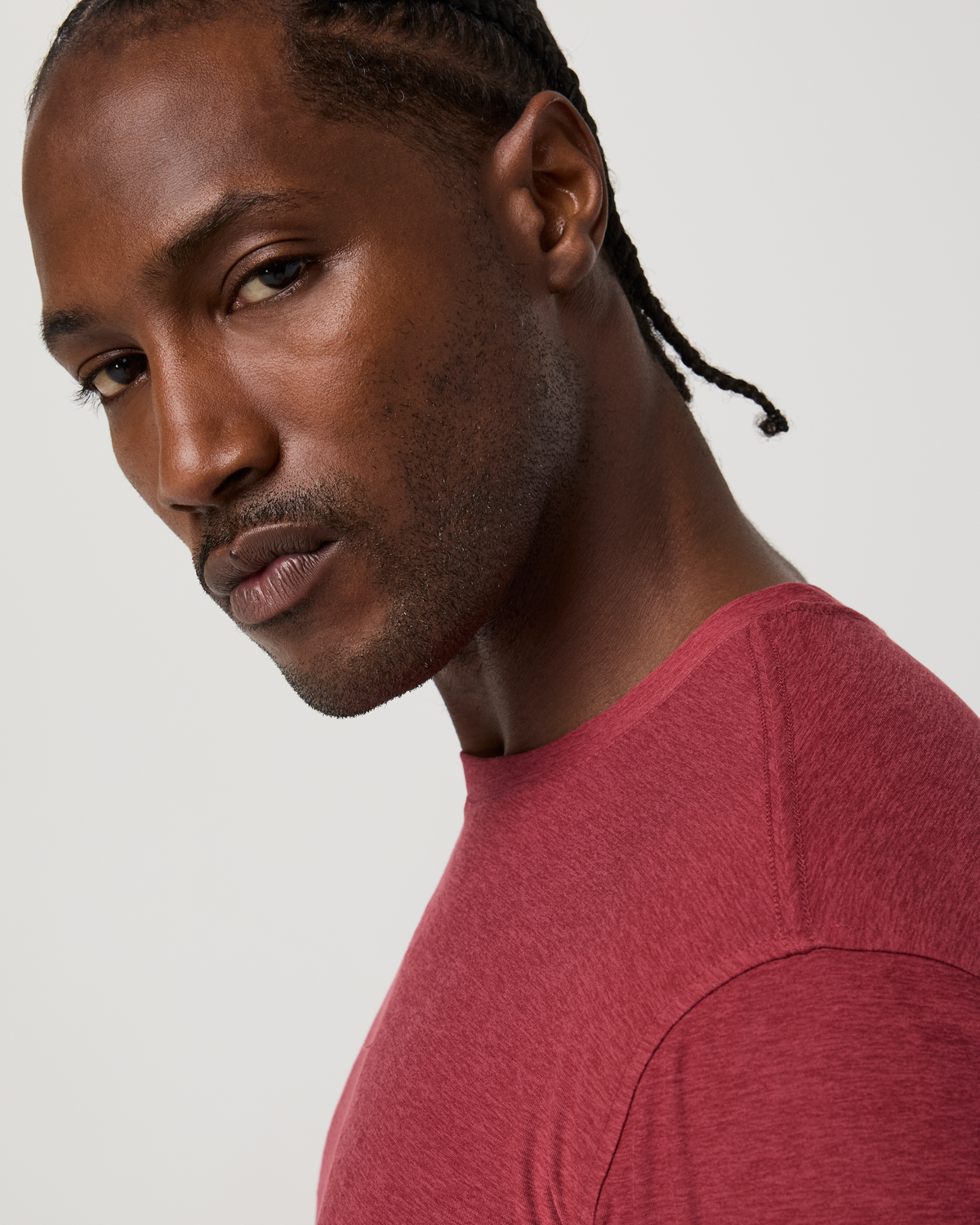 Strato Tech Tee | Sour Cherry Heather