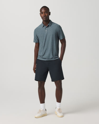 Strato Tech Polo | Blue Sea Heather