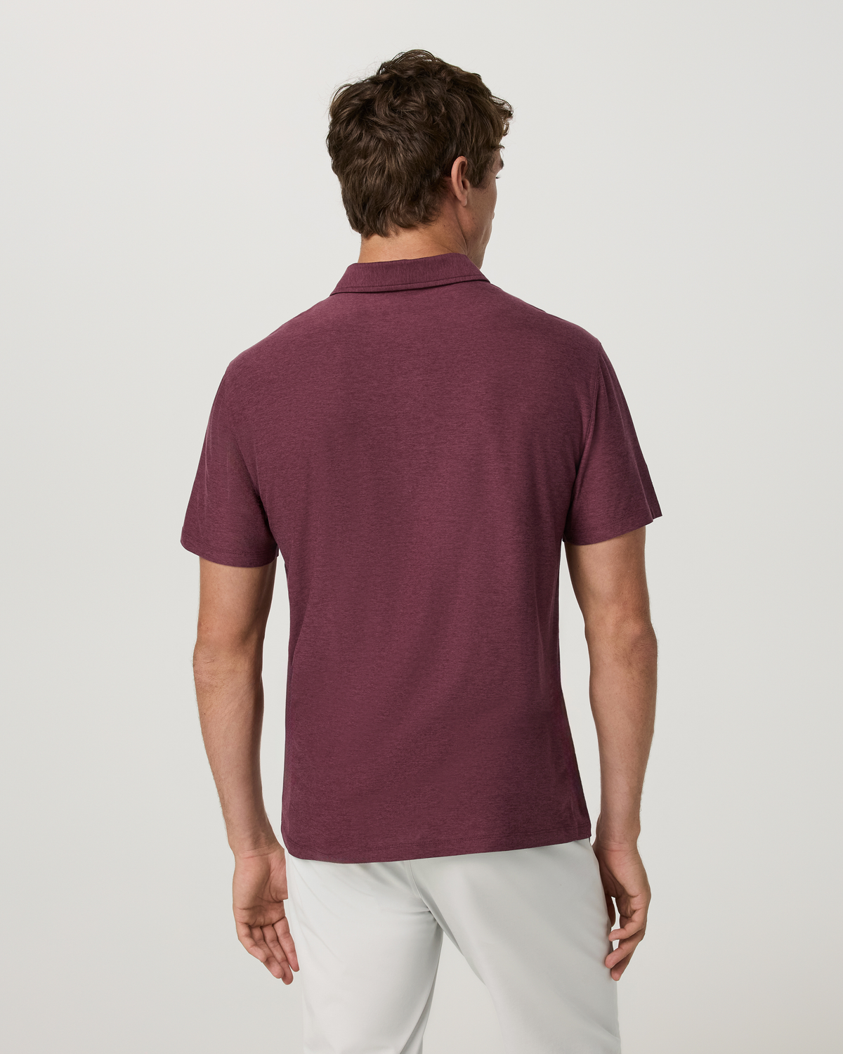 Strato Tech Polo | Fig Heather