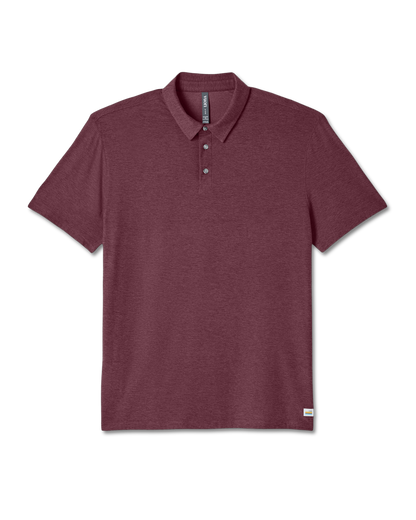 Strato Tech Polo | Fig Heather