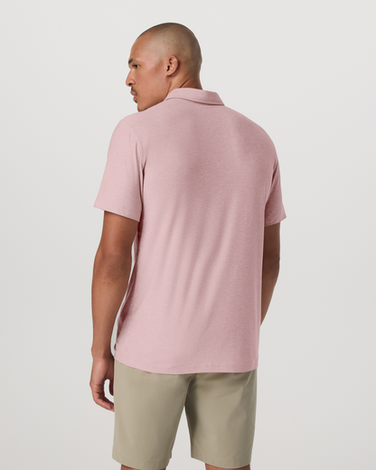 Strato Tech Polo | Faded Rose Heather