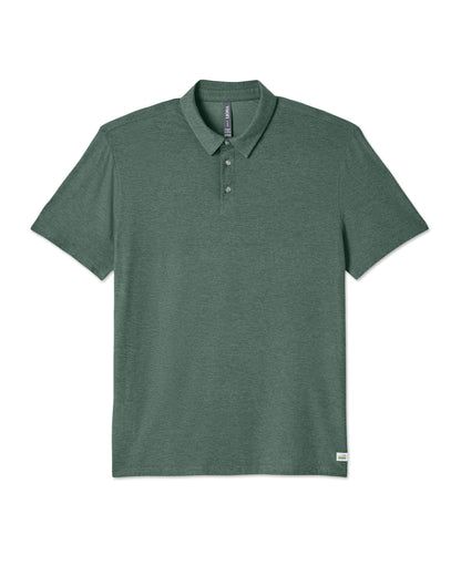 Strato Tech Polo | Agate Green Heather