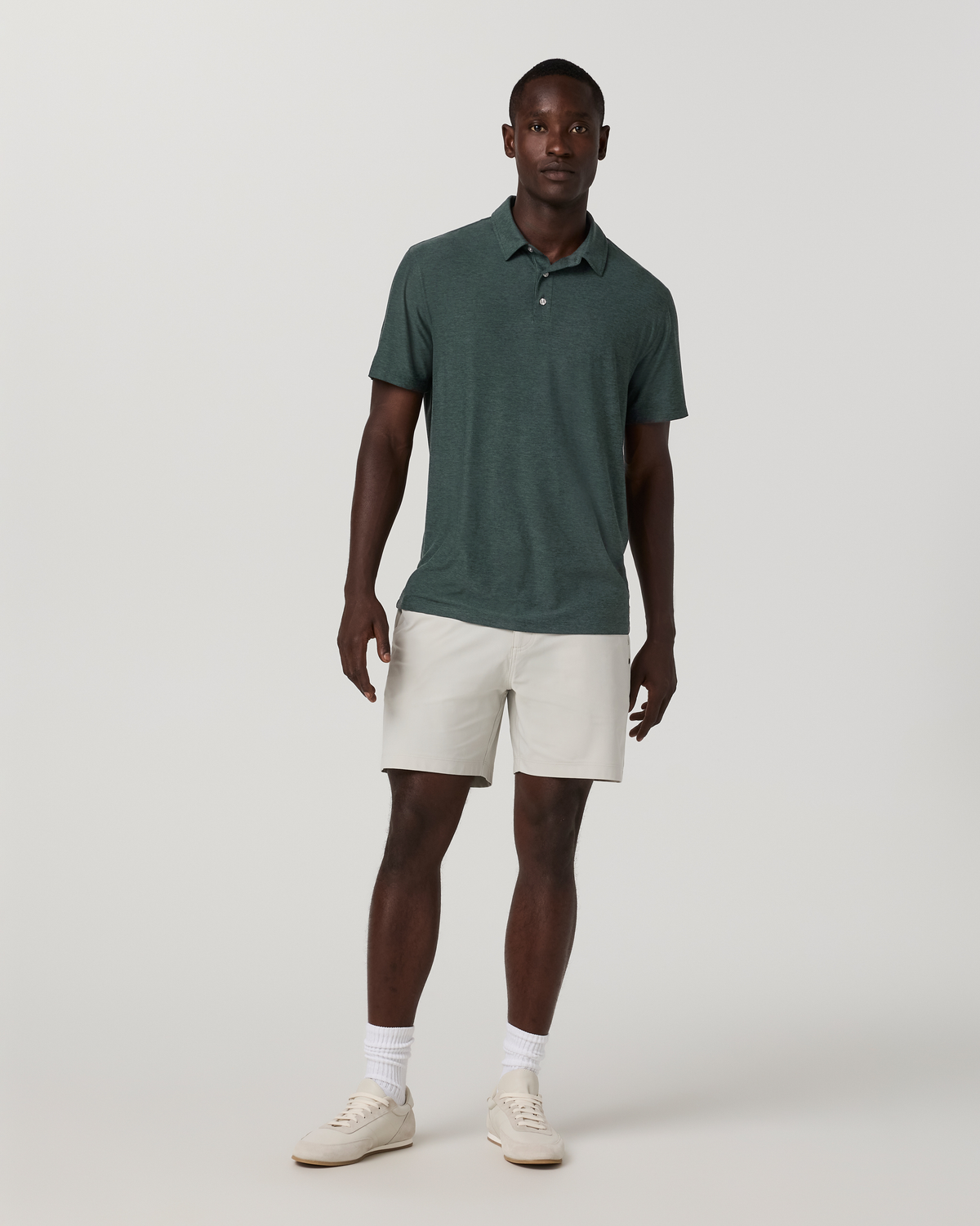 Strato Tech Polo | Hemlock Heather