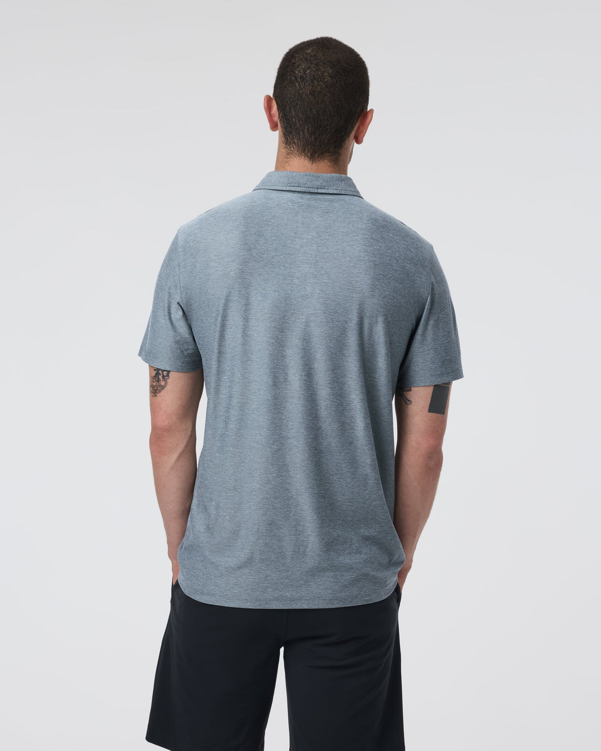 Strato Tech Polo | Mist Heather