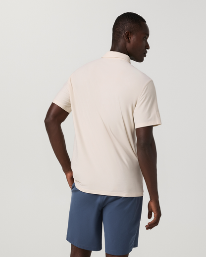 Strato Tech Polo | Milkweed Heather