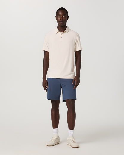 Strato Tech Polo | Milkweed Heather