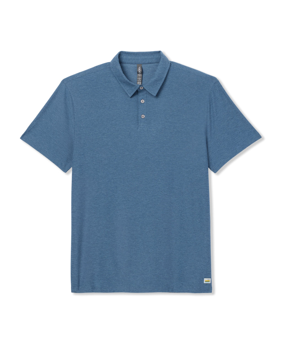 Strato Tech Polo | Pool Blue Heather