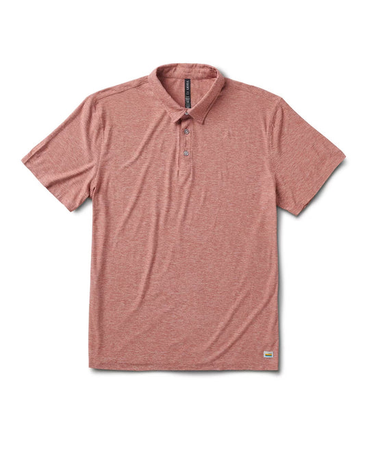 Strato Tech Polo | Redwood Heather