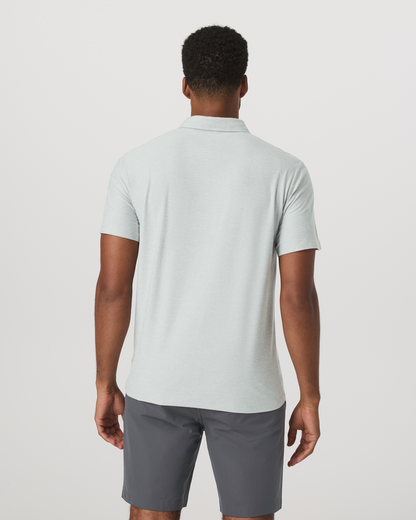 Strato Tech Polo | Storm Blue Heather