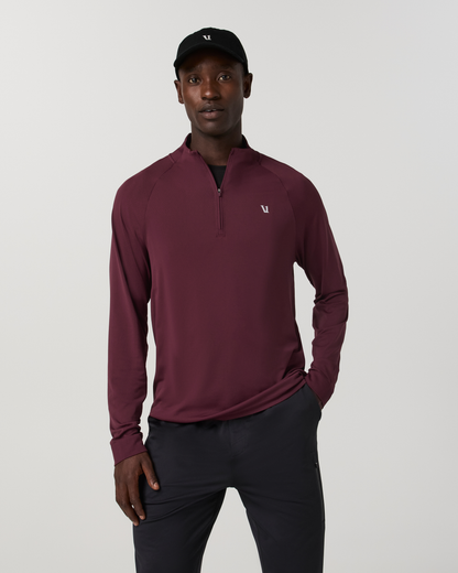 Clearview Seamless Quarter Zip | Fig