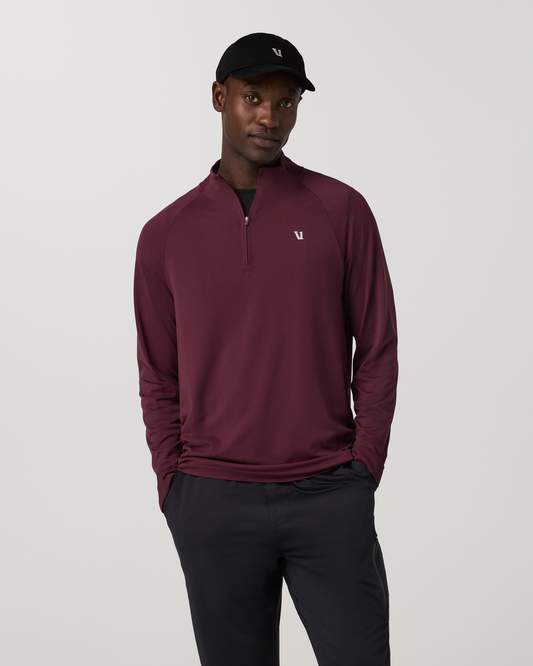 Clearview Seamless Quarter Zip | Fig