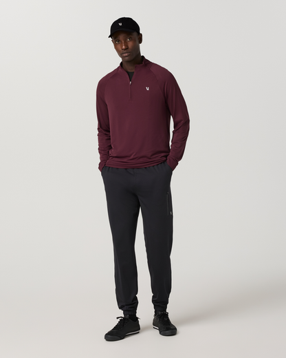 Clearview Seamless Quarter Zip | Fig