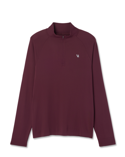 Clearview Seamless Quarter Zip | Fig