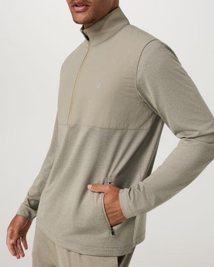Sunday Element Half Zip | Biscotti Heather