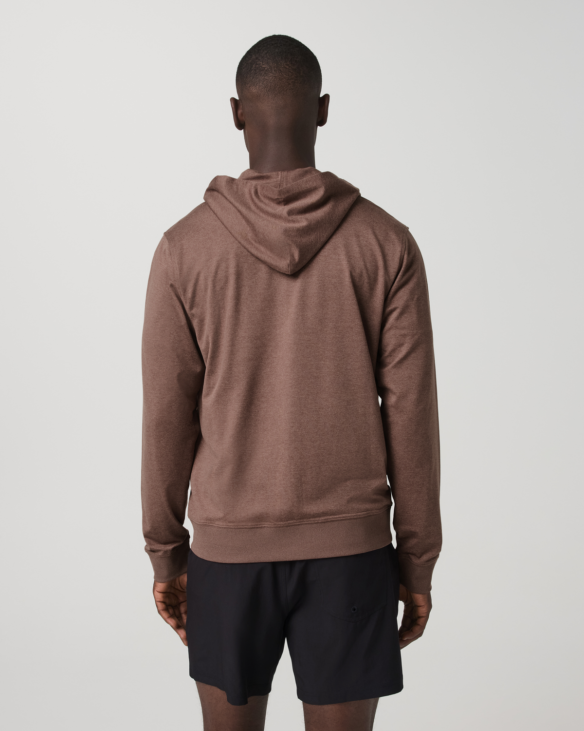 Ponto Full Zip Hoodie | Sable Heather