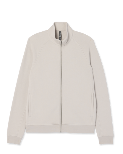 Pique Fleece Track Jacket | Grey Mist