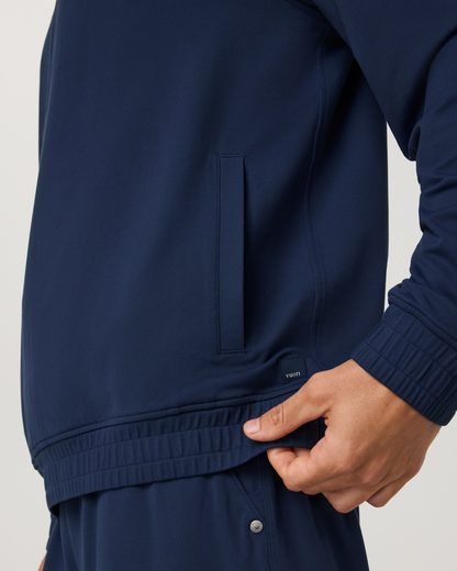 Ponto Re/ACTV Half Zip | Blue Coast