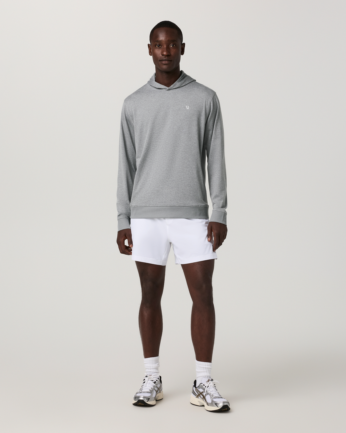 Ponto Pullover Hoodie | Grey Heather