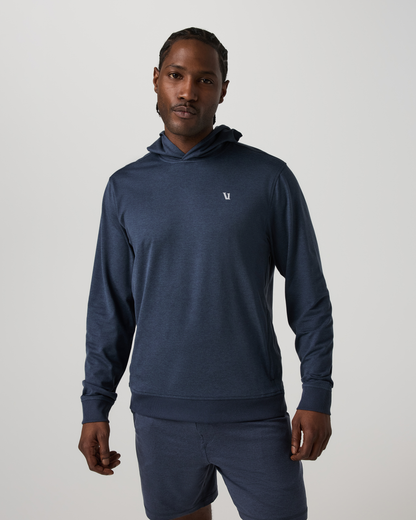 Ponto Pullover Hoodie | Azure Heather
