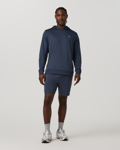 Ponto Pullover Hoodie | Azure Heather