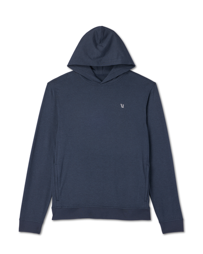 Ponto Pullover Hoodie | Azure Heather