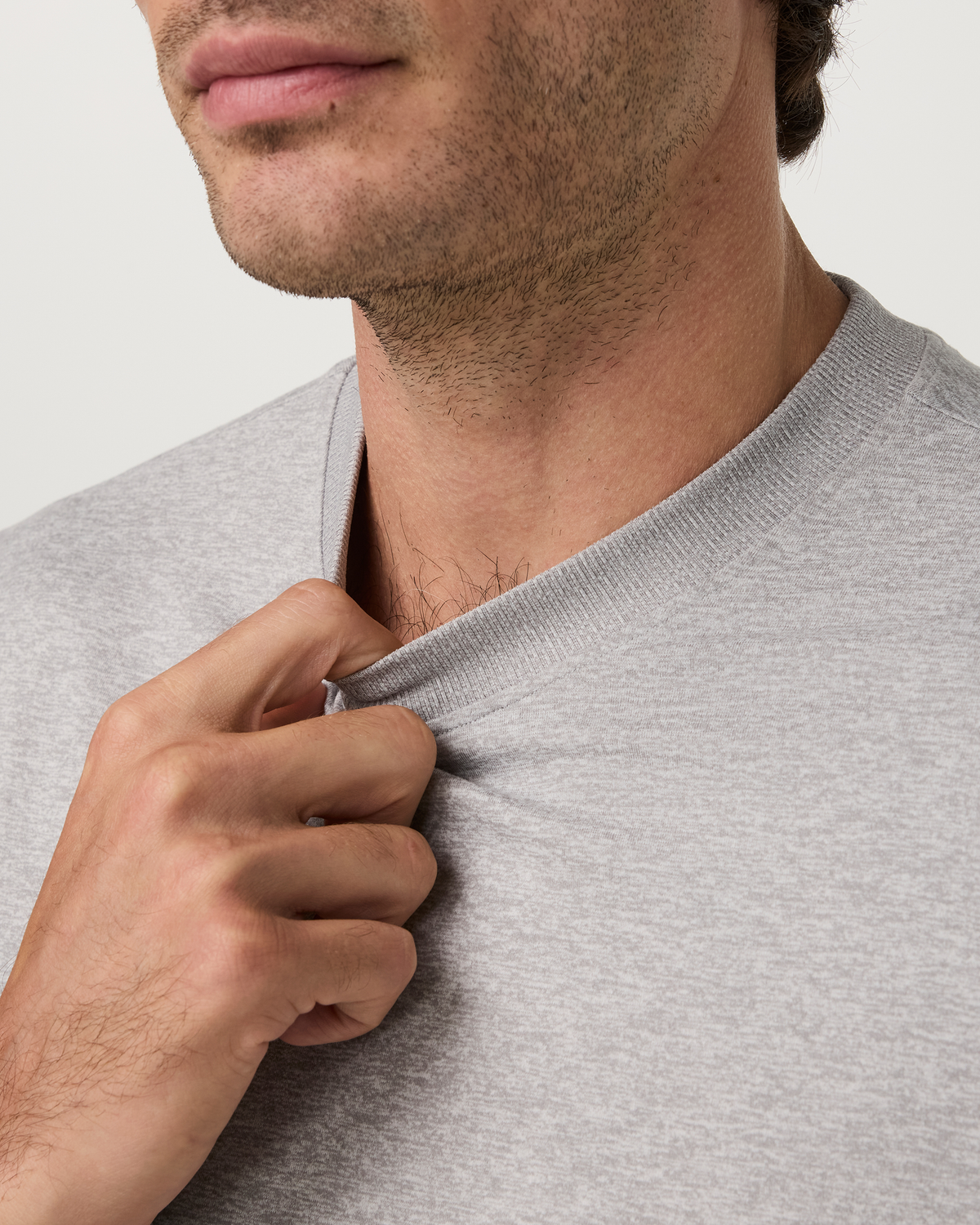 Ponto Performance Crew 2.0 | Light Heather Grey