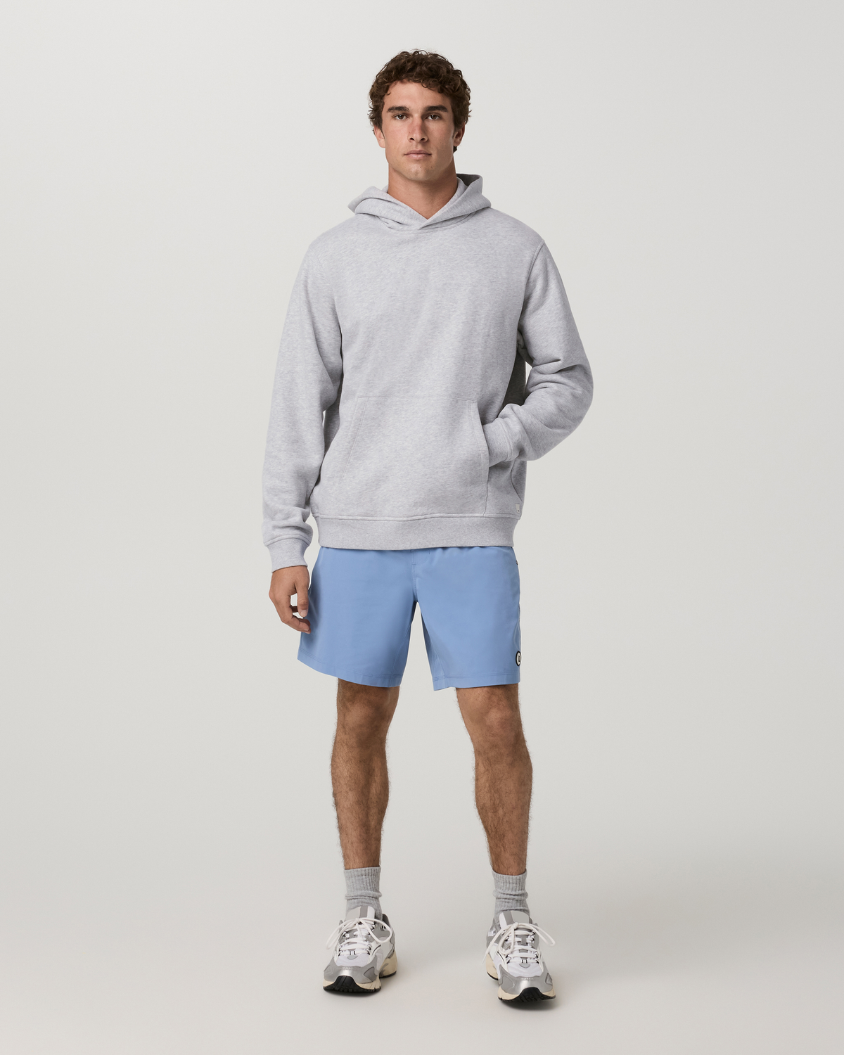 Seaside Pullover Hoodie 2.0 | Light Heather Grey