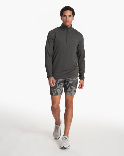 Ease Performance Half Zip | Charcoal Heather