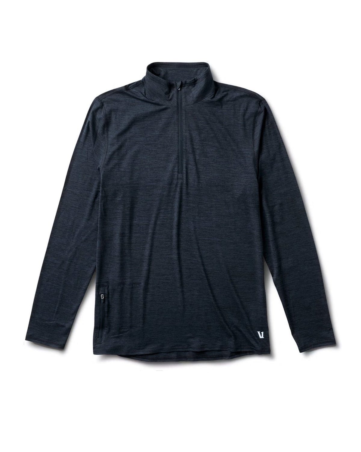Ease Performance Half Zip | Ink Heather