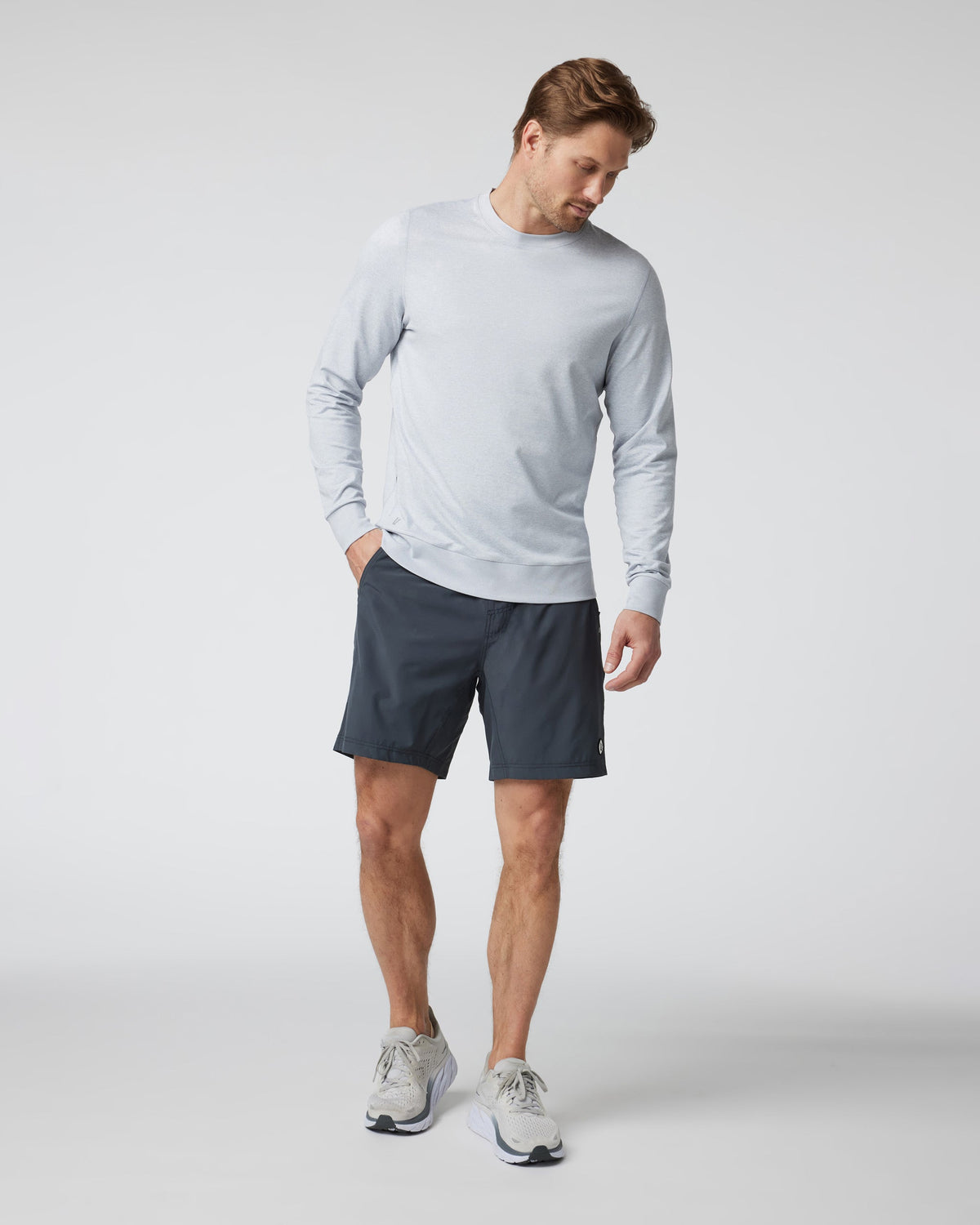 Ponto Performance Crew | Platinum Heather
