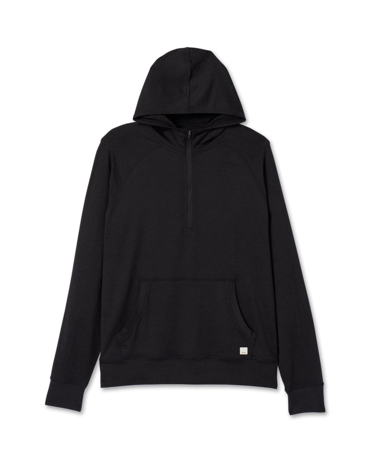 Ponto Performance Half Zip Hoodie | Black Heather