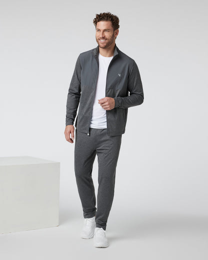 Sunday Element Track Jacket | Charcoal Heather