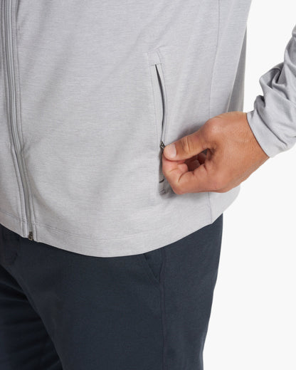 Sunday Element Track Jacket | Platinum Heather