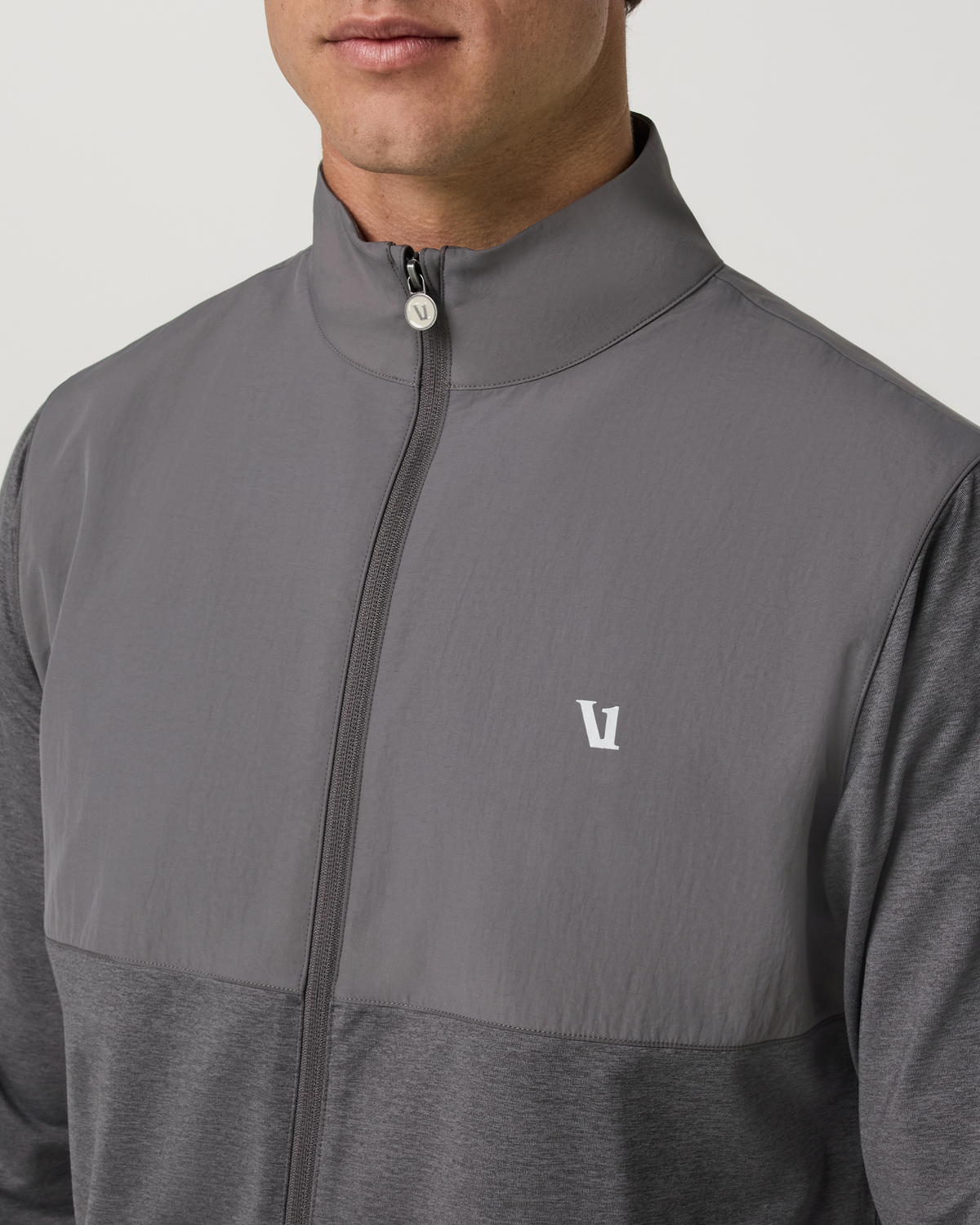 Sunday Element Track Jacket | Gull Grey Heather