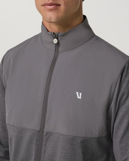 Sunday Element Track Jacket | Gull Grey Heather