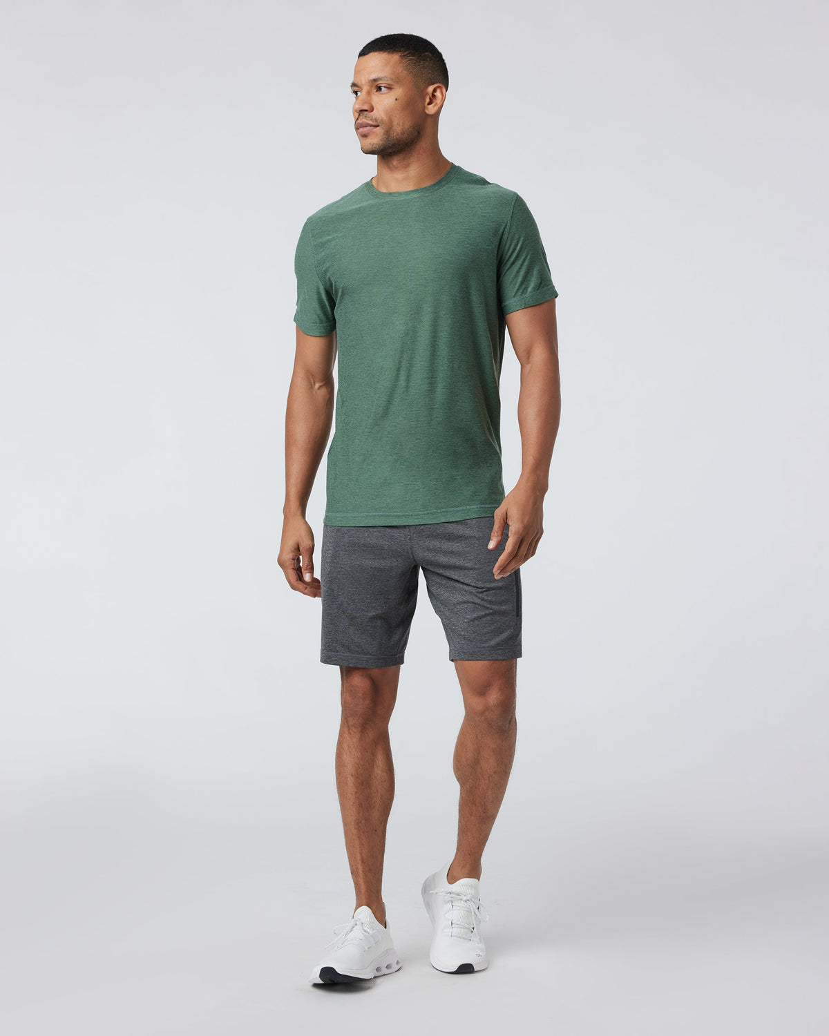 Sunday Performance Short 8" | Charcoal Heather