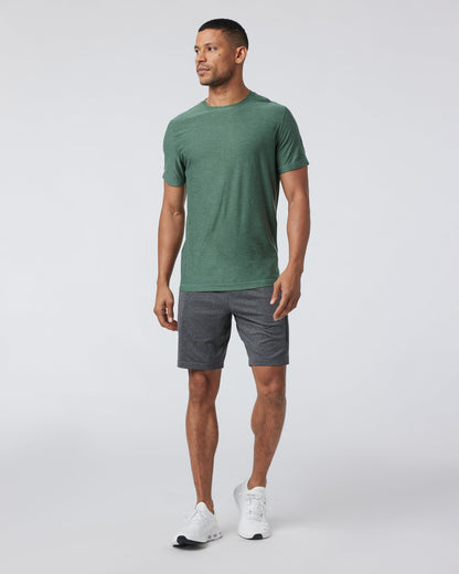 Sunday Performance Short 8" | Charcoal Heather