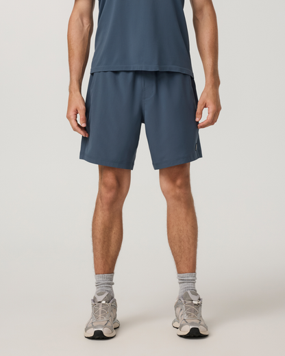 Kore Short Lined 7" | Bay Blue/Ink
