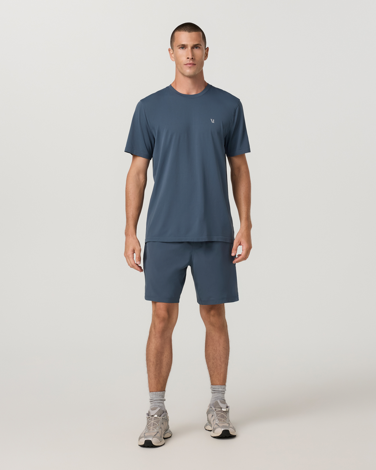 Kore Short Lined 7" | Bay Blue/Ink