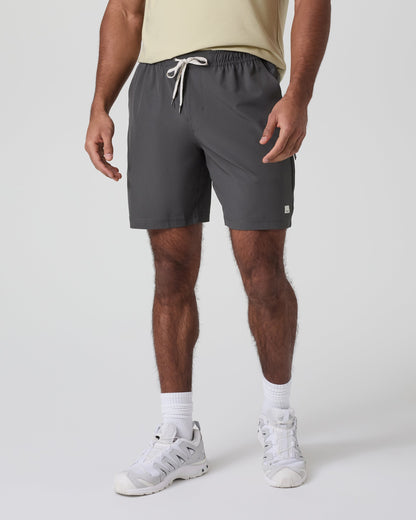 Banks Session Short Unlined 7" | Dark Pewter