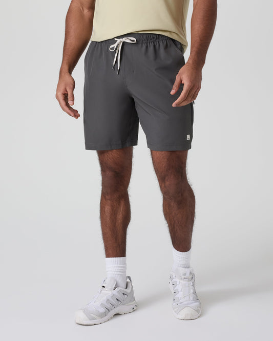 Banks Session Short Unlined 7" | Dark Pewter