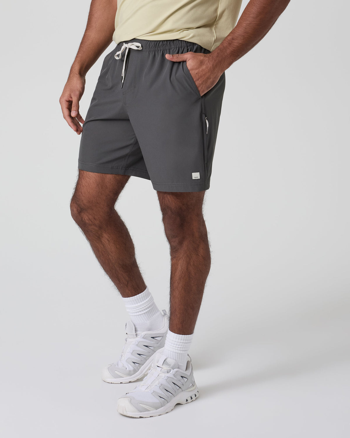 Banks Session Short Unlined 7" | Dark Pewter