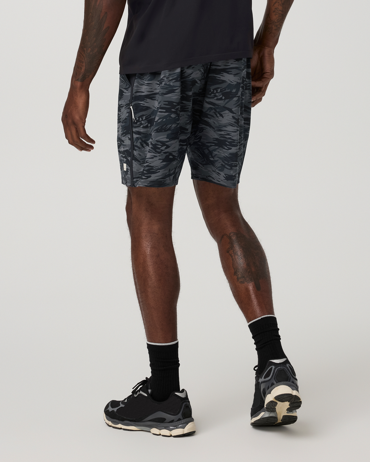 Banks Session Short Unlined 7" | Black Riptide Camo
